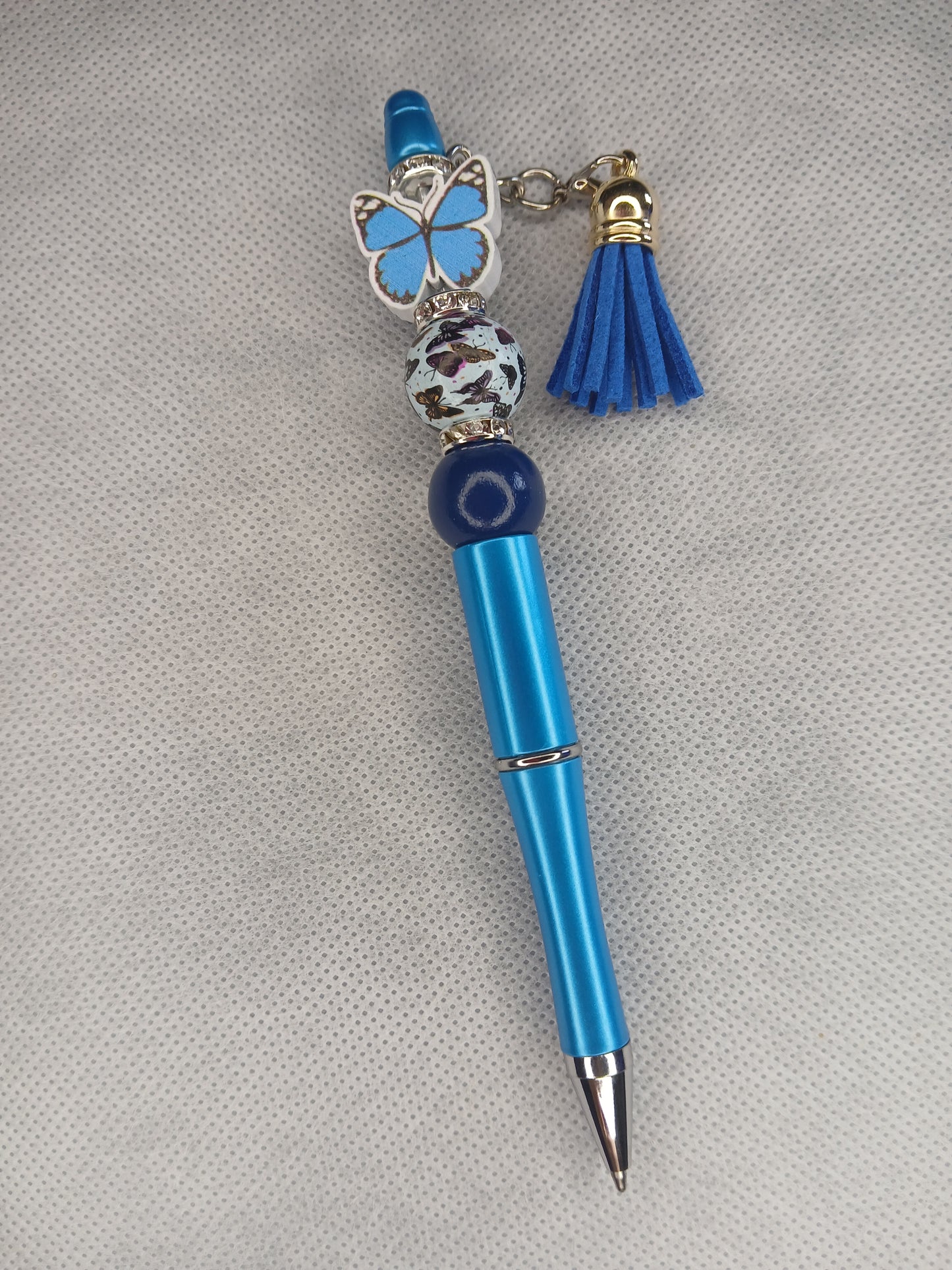 Dark blue Butterfly pen