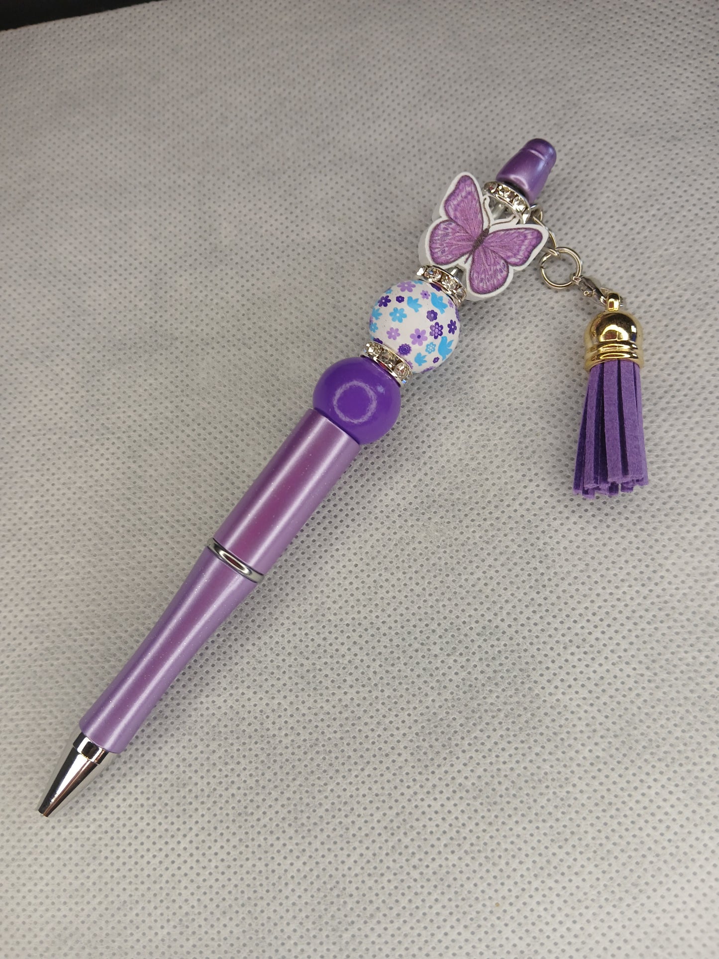 Purple Butterfly Pen
