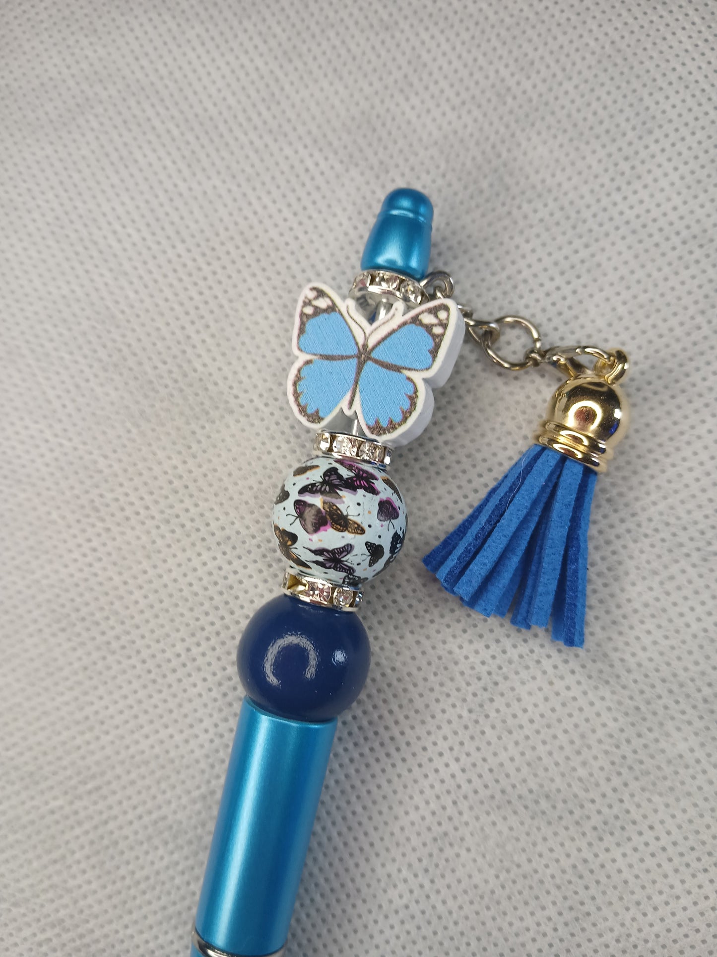 Dark blue Butterfly pen