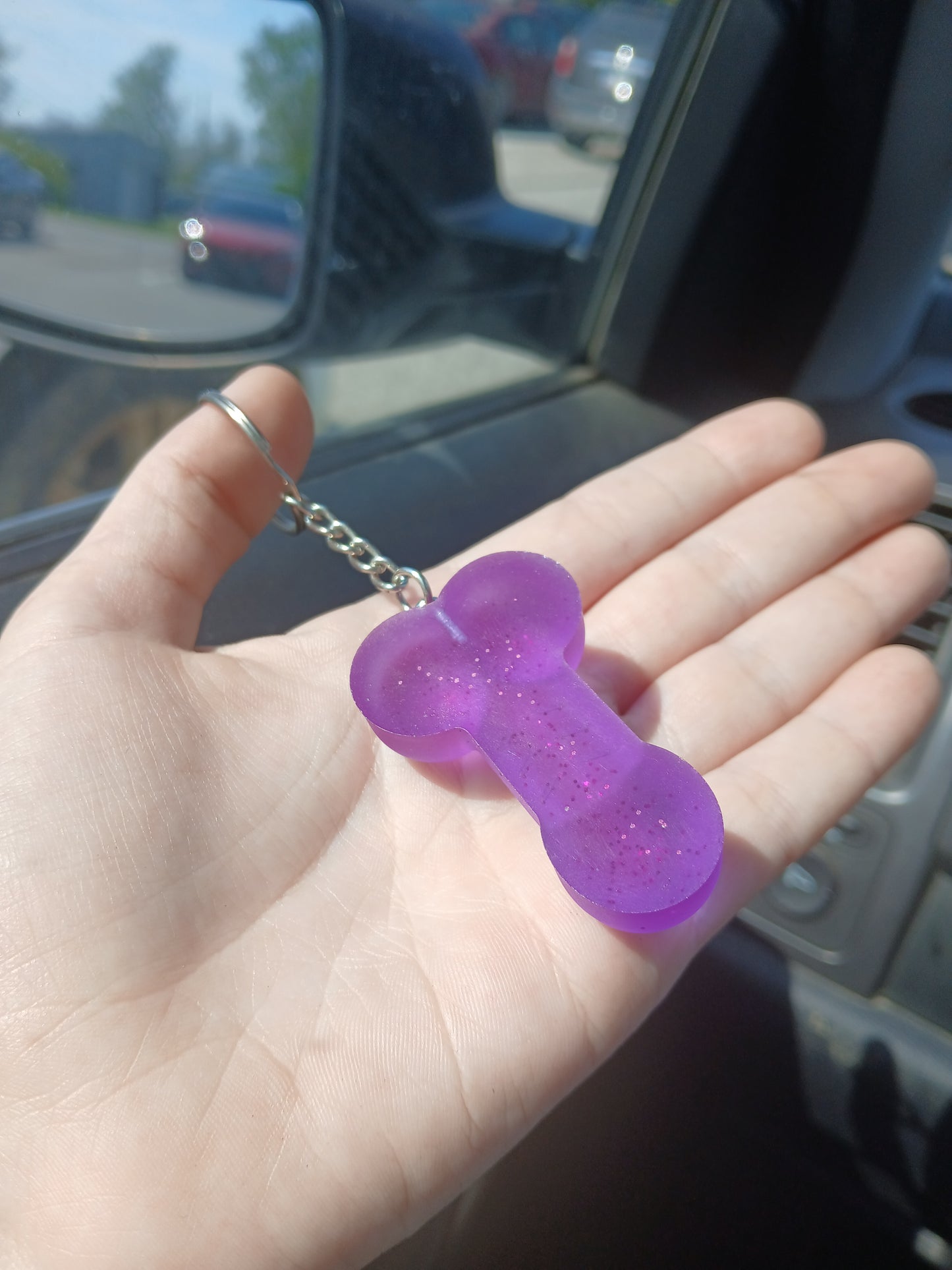 Purple Glitter Rocket