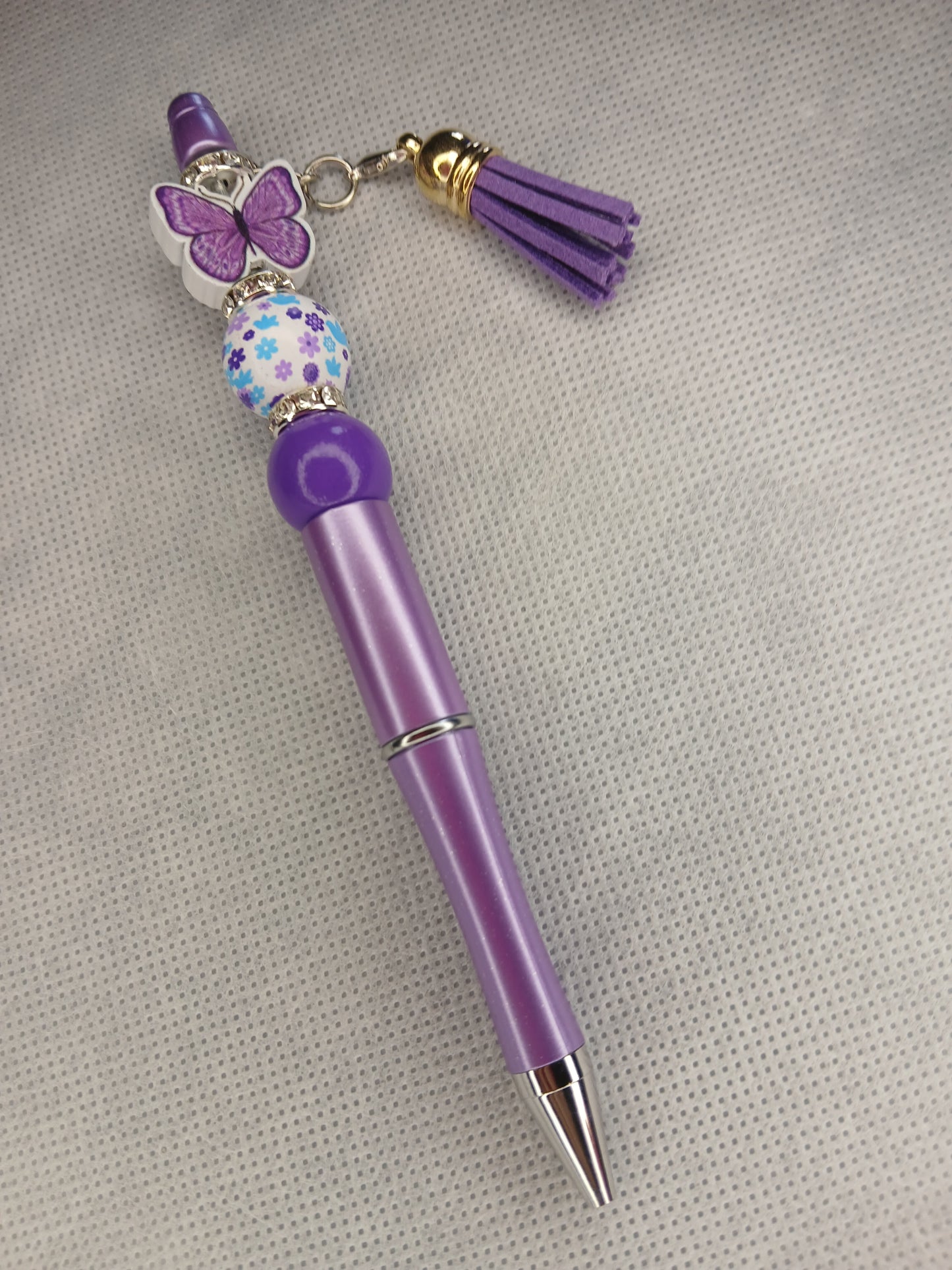 Purple Butterfly Pen