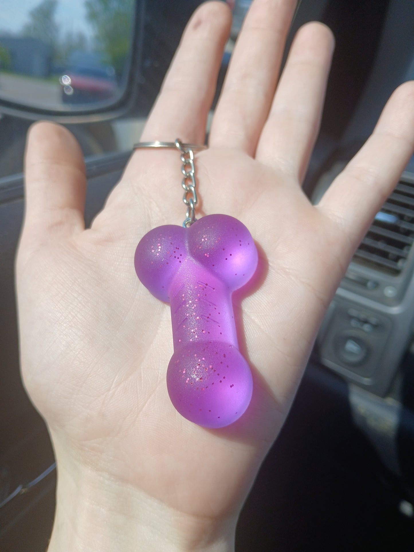Purple Glitter Rocket
