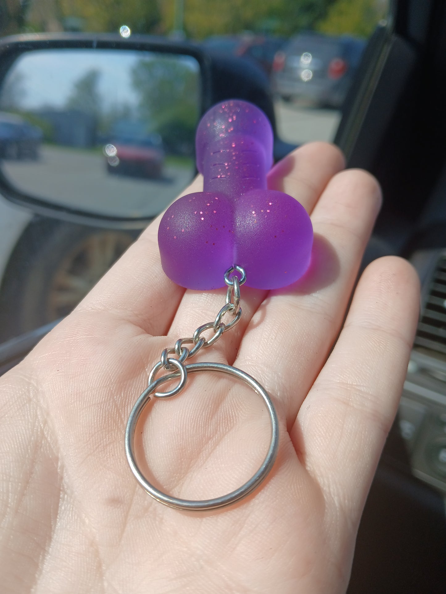 Purple Glitter Rocket